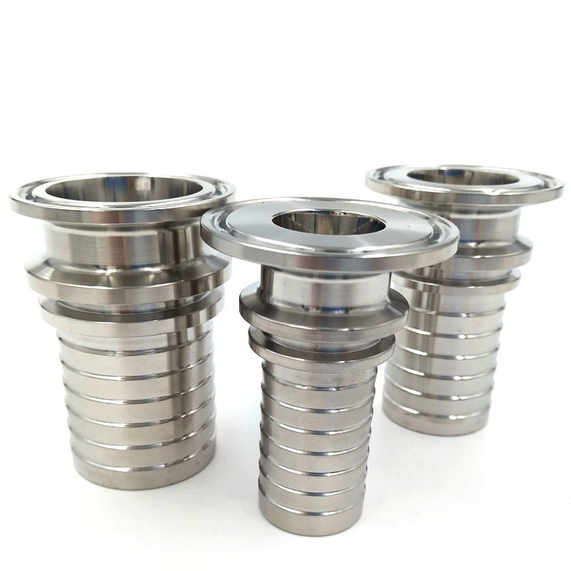 带齿形软管柄的不锈钢三夹钳TC02